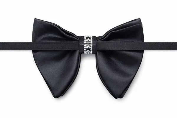 AACHINO_Italian_Tuxedo_Bow_Tie_for_Men_with_Gift_Box_|_Pre-Tied_Adjustable_NeckBow_for_Wedding,_Party_&_Formal_Wear_(Sil_Black)