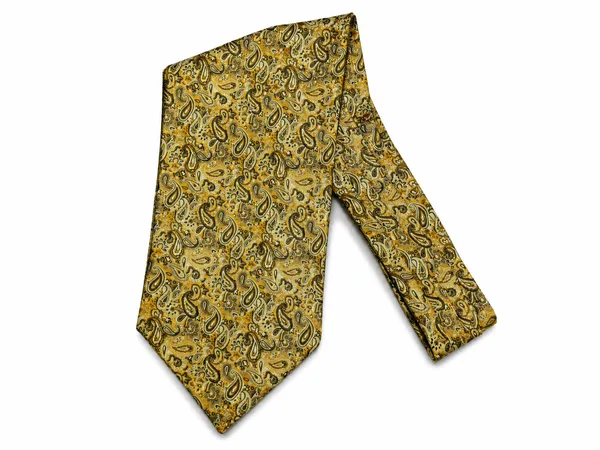 AACHINO_Luxury_Paisley_Micro_Silk_Ascot_Tie_for_Men_-_Premium_Italian_Style_Cravat_|_Formal_&_Casual_Neckwear_for_Weddings,_Parties,_and_All_Seasons_|_Elegant_Men's_Fashion_Accessory_(A9_Golden)