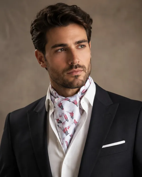 AACHINO_Luxury_Paisley_Micro_Silk_Ascot_Tie_for_Men_-_Premium_Italian_Style_Cravat_|_Formal_&_Casual_Neckwear_for_Weddings,_Parties,_and_All_Seasons_|_Elegant_Men's_Fashion_Accessory_(A9_Multi)