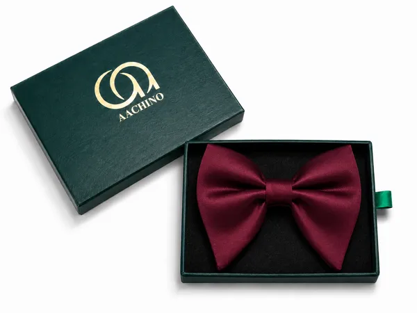 AACHINO_Premium_Bow_Tie_for_Men_|_Tuxedo_Fabric_Formal_Bow_Tie_Pack_of_1,_A9L_Tex_Bow