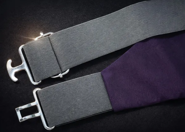 AACHINO_Premium_Men's_Micro_Fiber_Neck_Bow_Tie_&_Cummerbund_Set_-_Elegant_Slim_Tie_for_Weddings,_Grooms_&_Formal_Events_-_Luxury_Smooth_Finish_Tuxedo_Accessory_with_Gift_Box_(Purple)