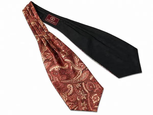AACHINO_Luxury_Paisley_Micro_Silk_Ascot_Tie_for_Men_-_Premium_Italian_Style_Cravat_|_Formal_&_Casual_Neckwear_for_Weddings,_Parties,_and_All_Seasons_|_Elegant_Men's_Fashion_Accessory_(Amo_Rediesh)