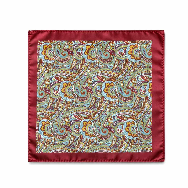 AACHINO_Pocket_Square,_Cufflinks_&_Lapel_Pin_Set_for_Men_with_Premium_Gift_Box_|_Polyester_Formal_Accessories_Combo_for_Wedding,_Party,_Office_Wear_(Dense_Paisley)