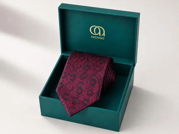 AACHINO_Silk_Necktie_for_Men,_Formal_Tie_with_Gift_Box,_Pack_of_1_(Achi_Silk_Tie_17)