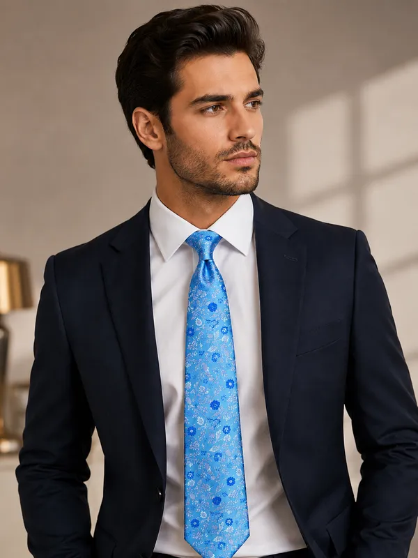 AACHINO_Pure_Silk_Necktie_for_Men_|_Premium_Formal_Wedding_Tie_Pack_of_1_(Amo_15_Silk_Tie)