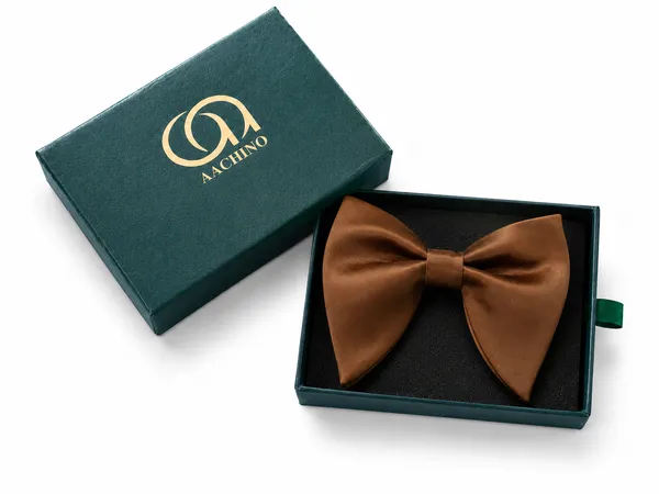 AACHINO_Premium_Bow_Tie_for_Men_|_Tuxedo_Fabric_Formal_Bow_Tie_Pack_of_1,_A9A_Tex_Bow