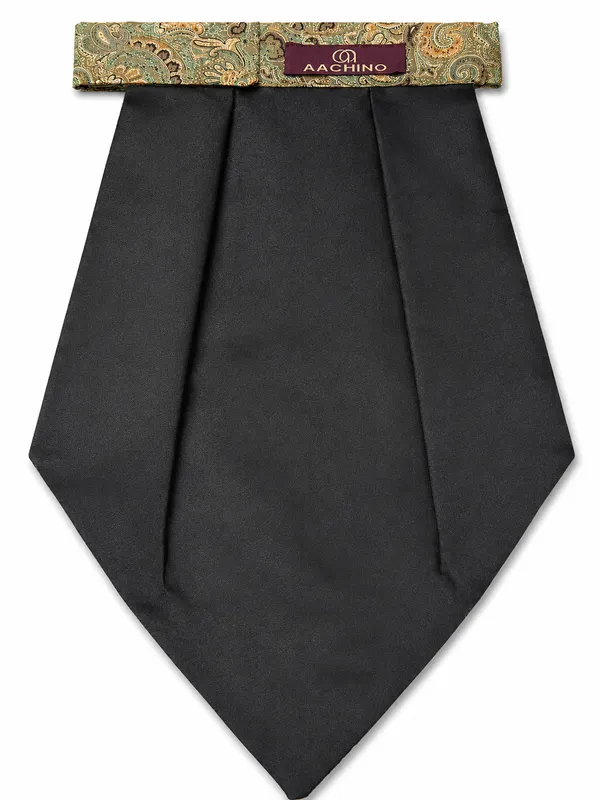 AACHINO_Premium_Cravat_for_Men_|_Micro_Fabric_Luxury_Neckwear_|_Wedding,_Party_&_Formal_Wear_|_Soft,_Elegant_&_Comfortable_Ascot_Tie_|_Perfect_Gifting_Accessory_for_Gentlemen_(A9_Pista)