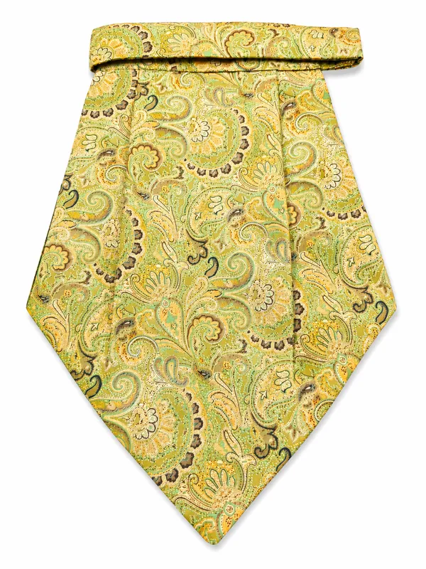 AACHINO_Premium_Cravat_for_Men_|_Micro_Fabric_Luxury_Neckwear_|_Wedding,_Party_&_Formal_Wear_|_Soft,_Elegant_&_Comfortable_Ascot_Tie_|_Perfect_Gifting_Accessory_for_Gentlemen_(A9_Pista)