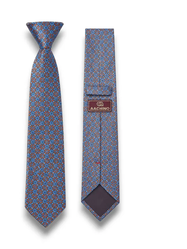 AACHINO_Pure_Silk_Tie_for_Men_|_Premium_Business_Wedding_Necktie_Pack_of_1_(Amot_1_Silk_Tie)