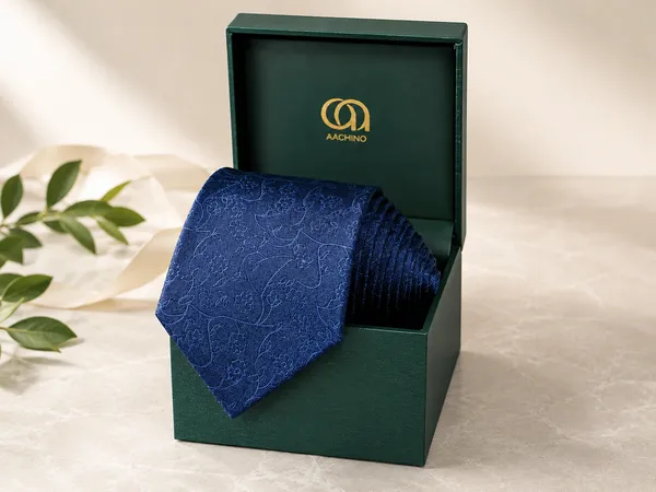 AACHINO_Pure_Silk_Necktie_for_Men_|_Premium_Formal_Wedding_Tie_Pack_of_1_(Amo_16_Silk_Tie)