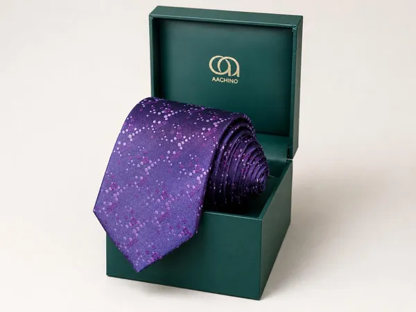 AACHINO_Pure_Silk_Necktie_for_Men_|_Premium_Formal_Wedding_Tie_Pack_of_1