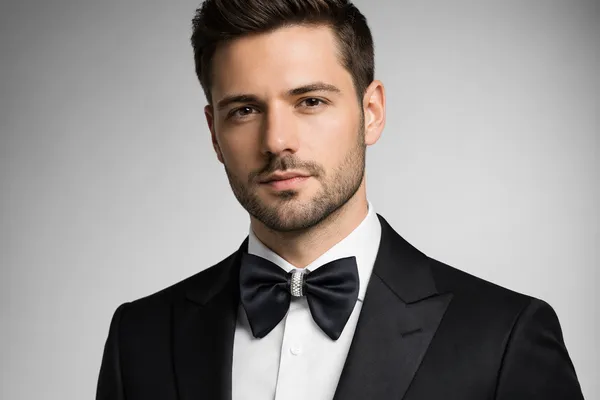 AACHINO_Italian_Tuxedo_Bow_Tie_for_Men_with_Gift_Box_|_Pre-Tied_Adjustable_NeckBow_for_Wedding,_Party_&_Formal_Wear_(SD_Black)
