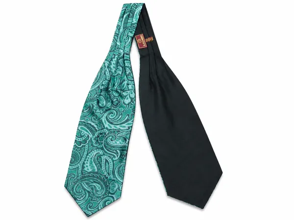 AACHINO_Luxury_Paisley_Micro_Silk_Ascot_Tie_for_Men_-_Premium_Italian_Style_Cravat_|_Formal_&_Casual_Neckwear_for_Weddings,_Parties,_and_All_Seasons_|_Elegant_Men's_Fashion_Accessory_(A9_Green)