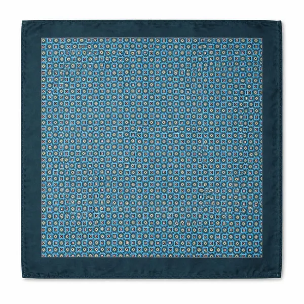 AACHINO_Men�s_Formal_Accessory_Set_�_Pocket_Square,_Cufflinks_&_Lapel_Pin_with_Premium_Gift_Box_|_Polyester_Designer_Combo_for_Wedding,_Party_&_Office_Wear_(Multi_Green)