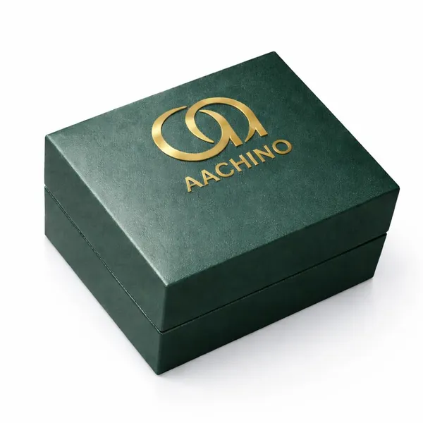 AACHINO_Men�s_Pocket_Square_Gift_Set_with_Cufflinks_&_Lapel_Pin_|_Premium_Polyester_Formal_Accessories_for_Wedding,_Party_&_Office_Wear_(Blue_Kidat)