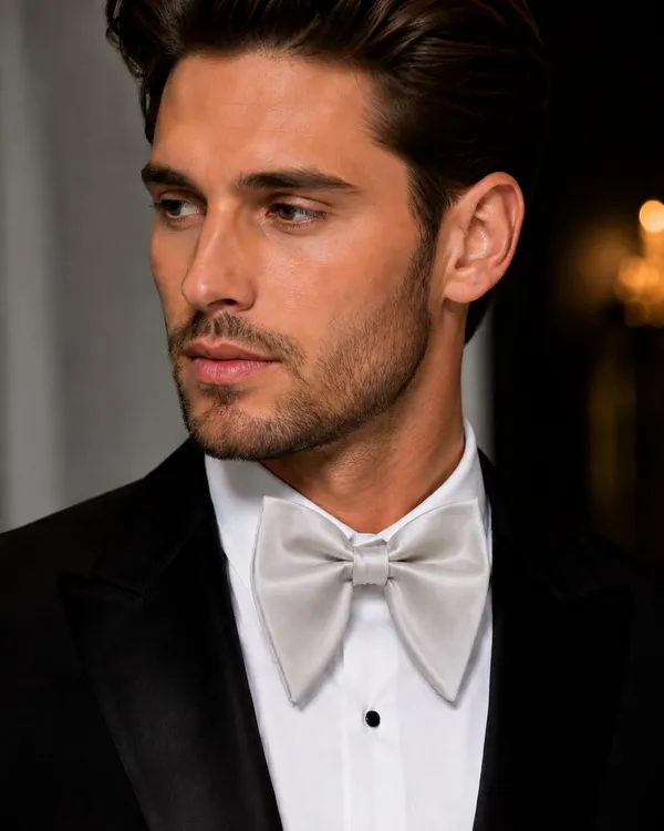 AACHINO_Premium_Bow_Tie_for_Men_|_Tuxedo_Fabric_Formal_Bow_Tie_Pack_of_1,_A9B_Tex_Bow