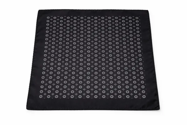 AACHINO_Pocket_Square_Set_for_Men_with_Cufflinks_&_Lapel_Pin_|_Polyester_Formal_Accessories_Gift_Box_for_Wedding,_Party_&_Office_Wear_(Black_Dude)