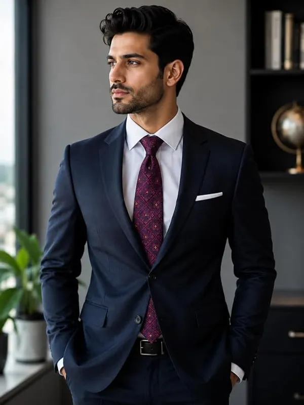 AACHINO_Silk_Necktie_for_Men,_Formal_Tie_with_Gift_Box,_Pack_of_1_(Achi_Silk_Tie_8)