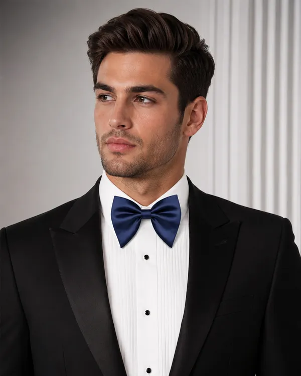 AACHINO_Premium_Bow_Tie_for_Men_|_Tuxedo_Fabric_Formal_Bow_Tie_Pack_of_1,_A9E_Tex_Bow