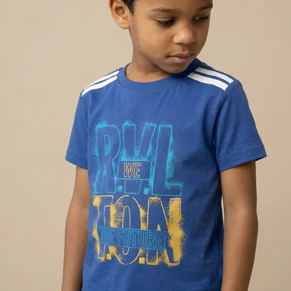 Revolution_We_Are_Future_Printed_Blue_T_Shirt_And_Denim_Shorts_Set_For_Boys_Pack_Of_2