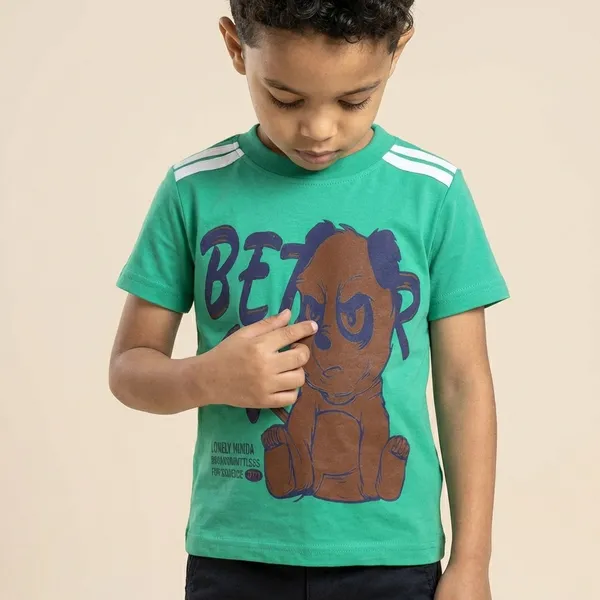 Beta_Boys_Green_Graphic_Print_T_Shirt_Pack_Of_2