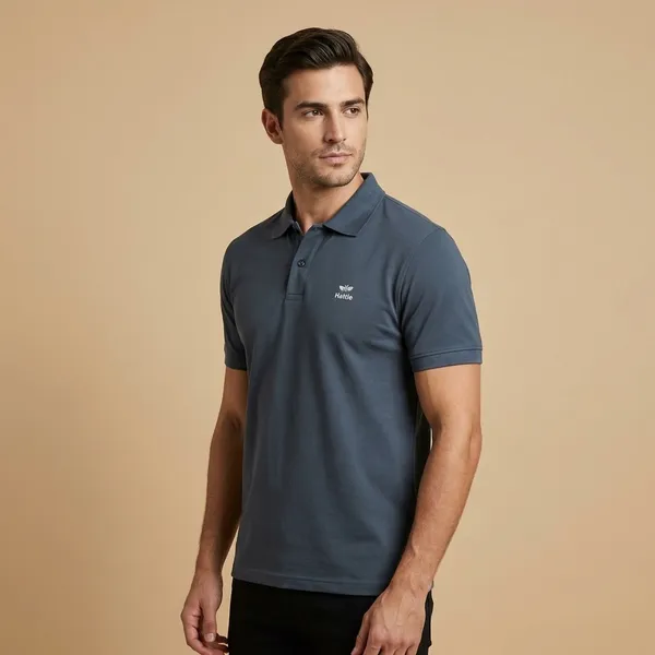 Mens_Dual_Tone_Blue_Polo_T_Shirt_With_Contrast_Collar