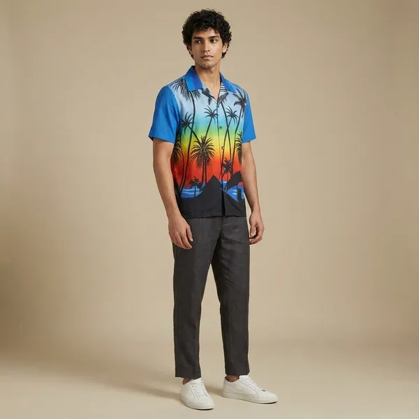 Mens_Tropical_Sunset_Hawaiian_Print_Shirt