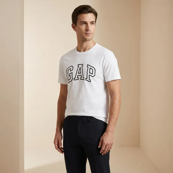 Gap_Logo_Print_White_T_Shirt