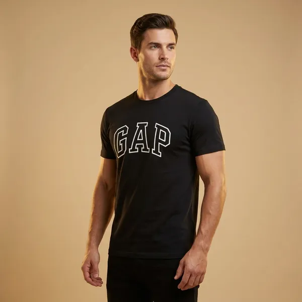 Gap_Logo_Black_Cotton_T_Shirt