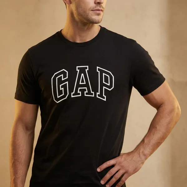 Gap_Logo_Black_Cotton_T_Shirt