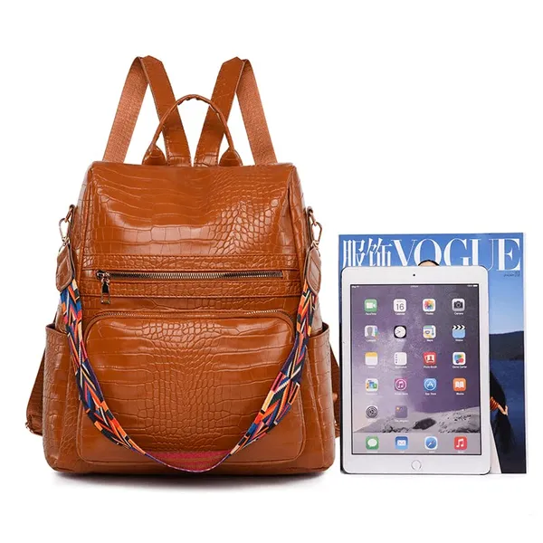 Shoulder_Bag_Travel_Backpack_Purse_Leather_For_Women_18_Litres