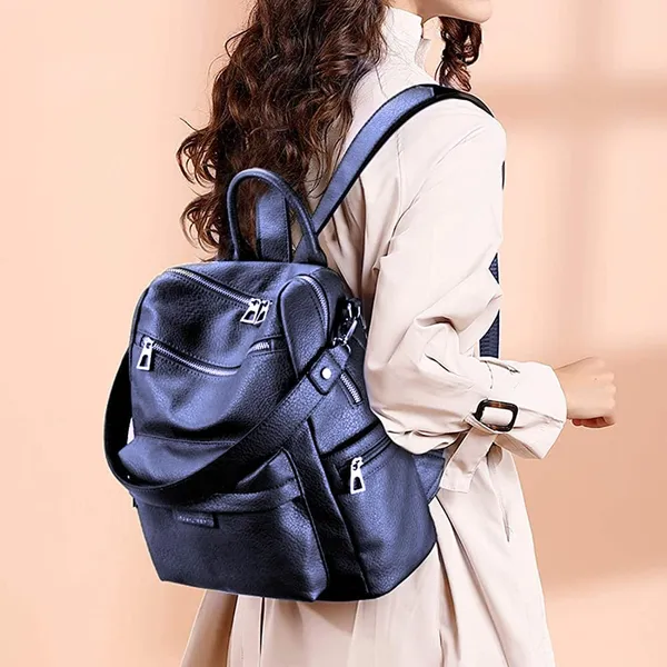 Backpacks_For_Girls_And_Women'satchel_Handbags_Medium_Capacity_Daily_Travel_Pu_Leather_Shoulder_Bag_For_Office_Colleges