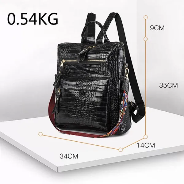 Stylish_Leather_Backpack_Shoulder_Sling_Handbag_Purse_Bag_For_Women_And_Girls