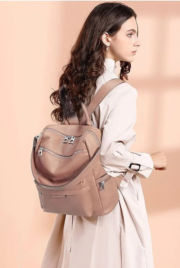Vegan_Leather_Backpacks_Casual_Backpacks_Shoulder_Bags_For_Girls_And_Women_For_College_And_Office_Carry_Daily_Essential_Stuff