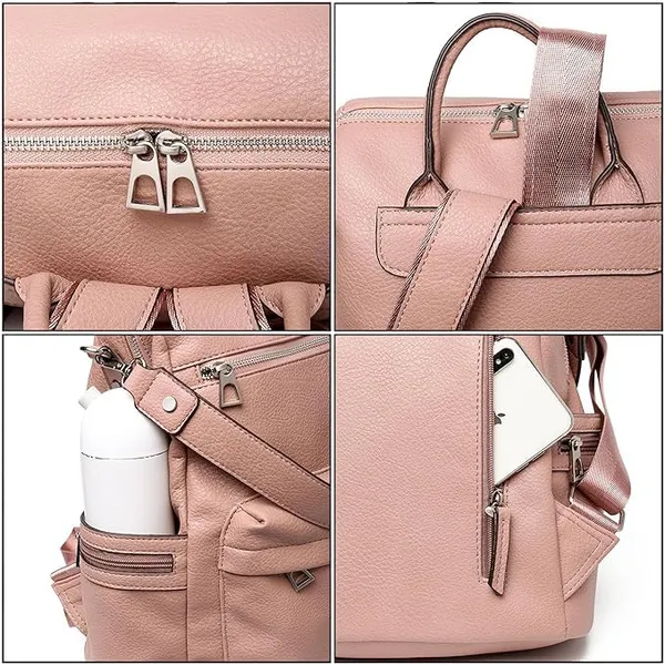 Vegan_Leather_Backpacks_Casual_Backpacks_Shoulder_Bags_For_Girls_And_Women_For_College_And_Office_Carry_Daily_Essential_Stuff