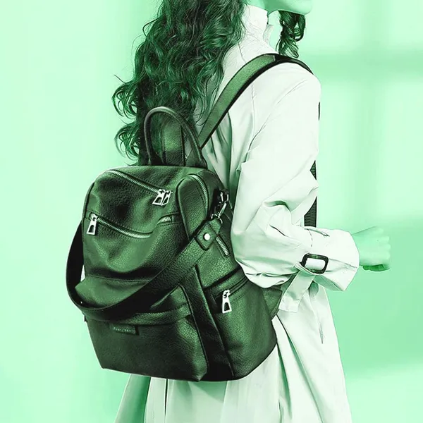Backpacks_For_Girls_And_Women'satchel_Handbags_Medium_Capacity_Daily_Travel_Pu_Leather_Shoulder_Bag_For_Office_Colleges