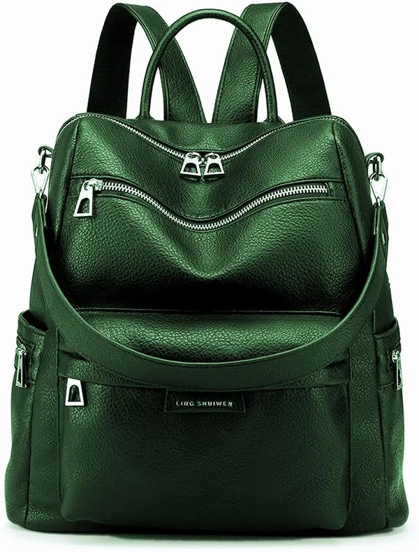 Backpacks_For_Girls_And_Women'satchel_Handbags_Medium_Capacity_Daily_Travel_Pu_Leather_Shoulder_Bag_For_Office_Colleges