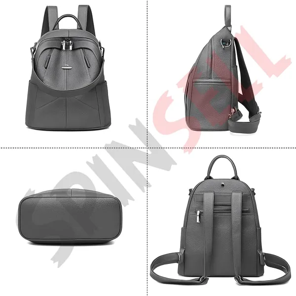 Trendy_Leatherette_Backpack_Handbag_Purse_For_Women_18_Litres