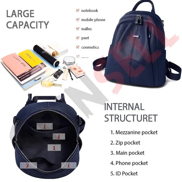 Trendy_Leatherette_Backpack_Handbag_Purse_For_Women_And_Girls