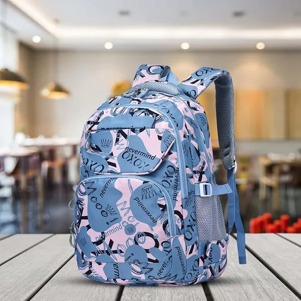 Stylish_Laptop_Backpack_For_School_College_Travel_Water_Resistant_Lightweight_Bookbag_With_Compartments_Fits_15_6_Laptop_Blue_Pink_Print