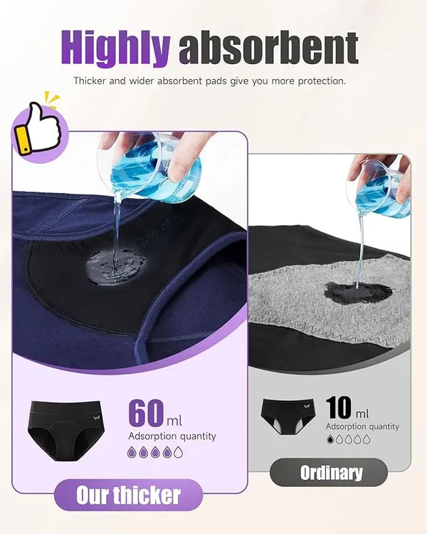 Womens_Seamless_High-Waist_Leakproof_Reusable_Period_Panties