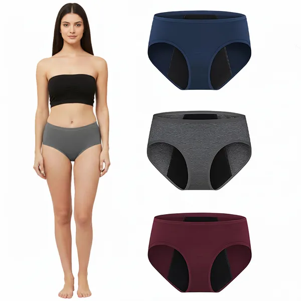 Womens_Seamless_High-Waist_Leakproof_Reusable_Period_Panties