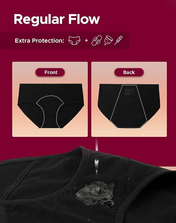 Womens_Seamless_High-Waist_Leakproof_Reusable_Period_Panties