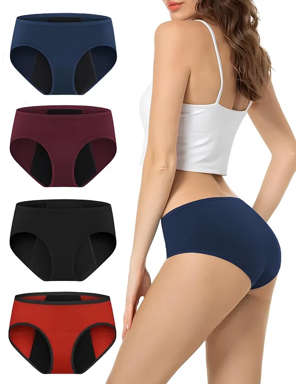 Womens_Seamless_High-Waist_Leakproof_Reusable_Period_Panties