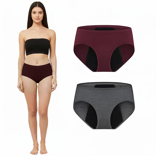 Womens_Seamless_High-Waist_Leakproof_Reusable_Period_Panties