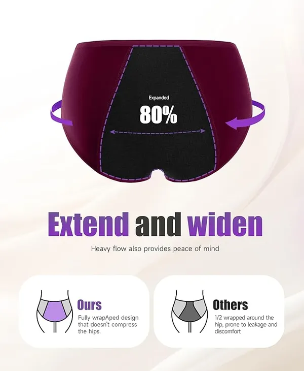 Womens_Seamless_High-Waist_Leakproof_Reusable_Period_Panties