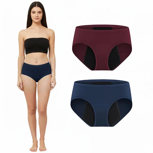 Womens_Seamless_High-Waist_Leakproof_Reusable_Period_Panties