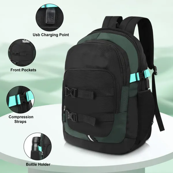 Travel_School_Bag_With_Multi_Pockets_Ergonomic_Laptop_Backpack__25_Litres