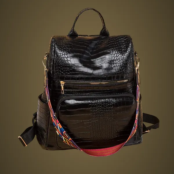 Stylish_Leather_Backpack_Shoulder_Sling_Handbag_Purse_Bag_For_Women_And_Girls