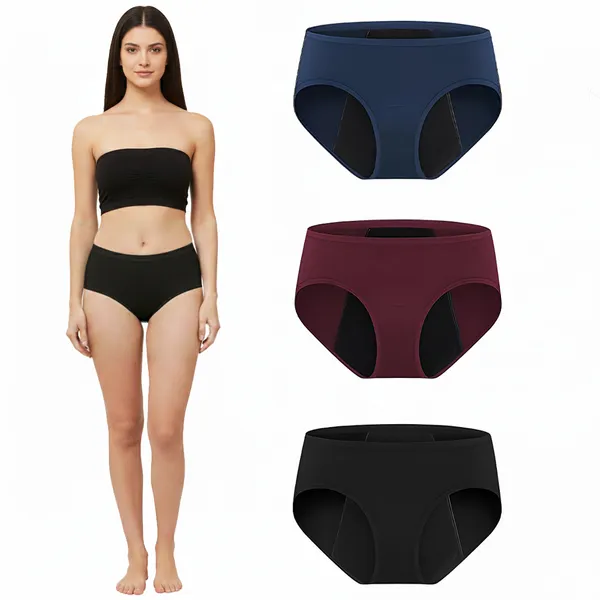Womens_Seamless_High-Waist_Leakproof_Reusable_Period_Panties